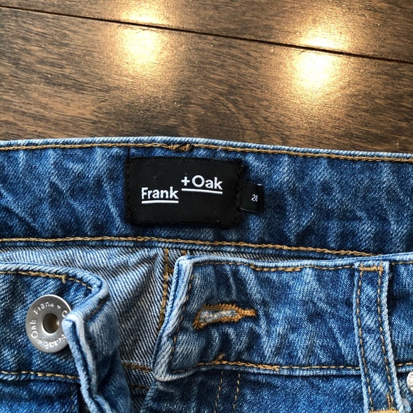 FRANK AND OAK DENIM SKIRT - Picture 2 of 3